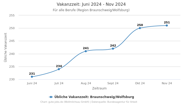 Vakanzzeit: Juni 2024 - Nov 2024 | Für alle Berufe | Region Braunschweig/Wolfsburg